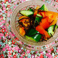 ふたごゆき's cooksnap of when they made 簡単☆きゅうりとトマトの塩昆布和え.