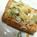 一人鍋's cooksnap of when they made つまみに最適♪焼くだけ厚揚げ.
