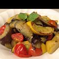 dvyvb's cooksnap of when they made 【副菜】なすとトマトのミント炒め.