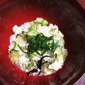 クックUJPBXN☆'s cooksnap of when they made 宮崎郷土料理冷や汁「鰺といりこベース」.