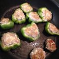 優thanks's cooksnap of when they made ピーマンの肉詰め.