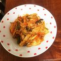 ♪ゆかたん♡'s cooksnap of when they made キムチで旨みアップ☆肉野菜炒め.