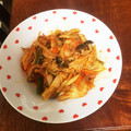 ♪ゆかたん♡'s cooksnap of when they made キムチで旨みアップ☆肉野菜炒め.