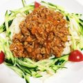 ﾐﾅﾐﾅ's cooksnap of when they made 冷たいうどんジャージャー麺風.