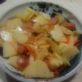 KENERISA's cooksnap of when they made アスパラとじゃがいものガリバタ炒め.