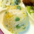 にきけん's cooksnap of when they made 豆ご飯　で　炒飯.