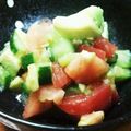 まりもＳＰ's cooksnap of when they made トマトとキュウリとアボカドのサラダ.
