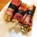 ☆hachii☆'s cooksnap of when they made お弁当にエノキのベーコン巻き★.