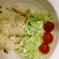 フーバさん's cooksnap of when they made 簡単！炊飯器で カオマンガイ.