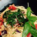 ふたふたば's cooksnap of when they made トマトとツナの冷製パスタ.