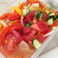pochi_neko's cooksnap of when they made 柿と野菜のカラフルマリネ.