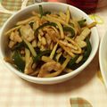 atsuka's cooksnap of when they made 大絶賛♡青椒肉絲～！.