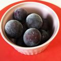 ぽっちゃりうっちー's cooksnap of when they made 簡単デザート!? ♥ 冷んやり冷凍葡萄.