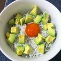 のな's cooksnap of when they made 絶対美味しい♡超簡単アボカドしらす丼.
