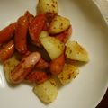 かりらし's cooksnap of when they made 簡単おつまみ ポテト&ソーセージ.