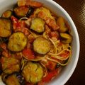 かりらし's cooksnap of when they made ＊超簡単！トマトとナスの本格パスタ＊.