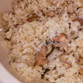 ikamama's cooksnap of when they made 簡単◎サンマ缶と大根の炊き込み御飯.