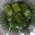 クックYKLSJF☆'s cooksnap of when they made とっても簡単！オクラのさっぱり おひたし.