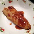 ねむねむ♪'s cooksnap of when they made 子供もパクパク♪ごま油香る鯖の蒲焼き風.