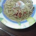 願念坊's cooksnap of when they made 冷製レッドカルボナーラ♪.