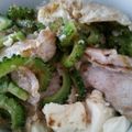 こぼこ's cooksnap of when they made ほんだしで簡単☆ゴーヤチャンプルー.