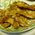 matiyo's cooksnap of when they made 漬け込みなし★時短しょうが焼き.
