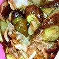 ｸﾏﾋﾟ's cooksnap of when they made レンジで！なすと豚のにんにくスタミナ煮.