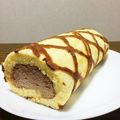 saku0655's cooksnap of when they made ☆ロールケーキ☆.