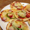 になべっち's cooksnap of when they made 餃子の皮 誰でも簡単 ピザ ♡.。.