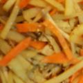こぶた三姉妹の母's cooksnap of when they made じゃが芋とエリンギの☆キンピラ風甘辛煮.