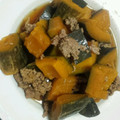 梨大好き's cooksnap of when they made かぼちゃと鶏ひき肉のウマウマ煮.