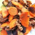 のほほん♫'s cooksnap of when they made 牛肉と茄子の炒め物！~味噌味.