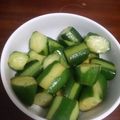 なつみゃ's cooksnap of when they made 簡単 ピリ辛きゅうり.