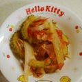 ピン9ノン's cooksnap of when they made ゴーヤと茄子のぽん酢炒めトマトを入れて♪.