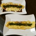moeyoken's cooksnap of when they made ⭐︎超簡単！青のりたっぷり とん平焼⭐︎.