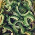 紅茶とチーズケーキ's cooksnap of when they made 子供に人気♪にがうりピクルス.