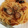 a_ya_mi's cooksnap of when they made ナスとベーコンのトマトソースパスタ♡.