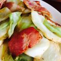 クックSXQ1N4☆'s cooksnap of when they made 簡単☆お弁当にも♪ベーコンキャベツ炒め.