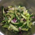ma●co's cooksnap of when they made レタス消費に。レタスのナムル.