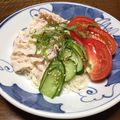 みじょーん's cooksnap of when they made ボリュームアップ☆ごまだれ素麺.