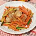 ぽっぽぺぺ's cooksnap of when they made 鶏とシャキシャキ玉葱の中華風炒め煮.