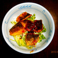 ＺＡＩＲＵ's cooksnap of when they made 鰻丼より旨い？アジの蒲焼丼.
