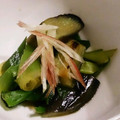 nyanyao703's cooksnap of when they made 超簡単！ナスとミョウガの煮びたし.