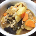 SugarSoul♡'s cooksnap of when they made ∮挽き肉と茄子とじゃがいもの煮物∮.