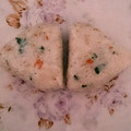 westerly's cooksnap of when they made しらすと梅の混ぜ込みおにぎり.