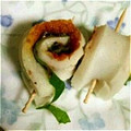 miu089's cooksnap of when they made さっぱり簡単☆ちくわの梅しそ巻き♪.