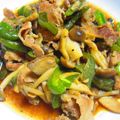Ｍぱん's cooksnap of when they made 豚肉小間切れと野菜で☆スタミナ生姜焼き.