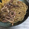 gomadachs's cooksnap of when they made 美味！するめいかの肝焼き☆ガーリック風味.
