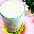 ミルキー苺's cooksnap of when they made バナナジュース＋米ぬか＝チョコバナナ‼︎.