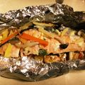 ♪もふもふ♪'s cooksnap of when they made マヨとシャケのホイル焼き♪♪.